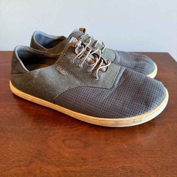 OluKai Gray Sneakers Nohea Moku Size 10 - Picture 2 of 6